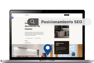 Solución digital de diseño web y posicionamiento SEO